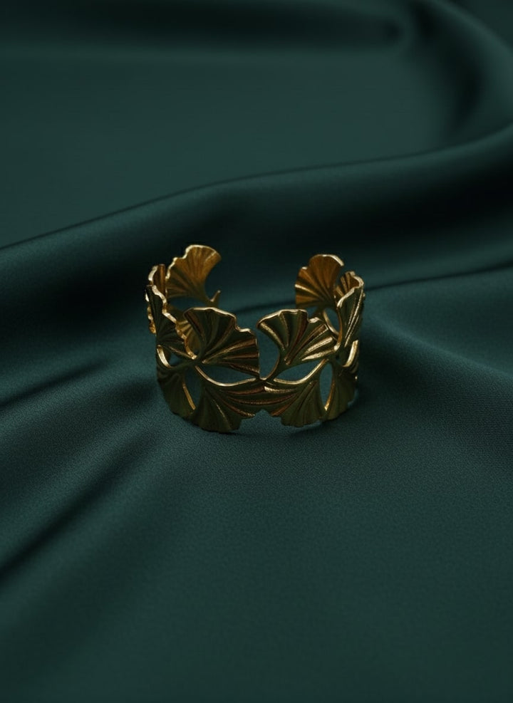 Anti-Tarnish Boho Textured Cuff Bracelet