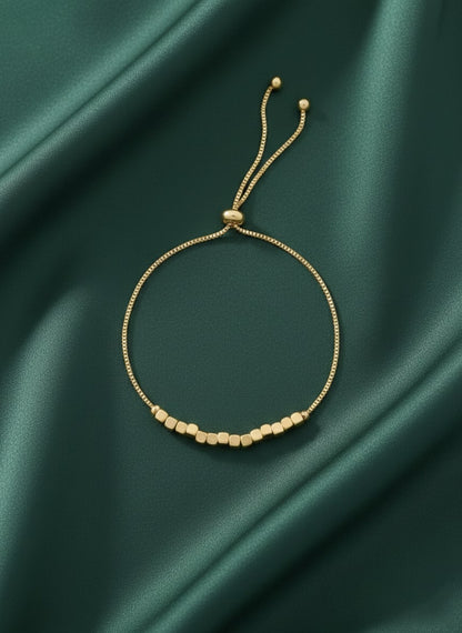 Golden Adjustable Bracelet