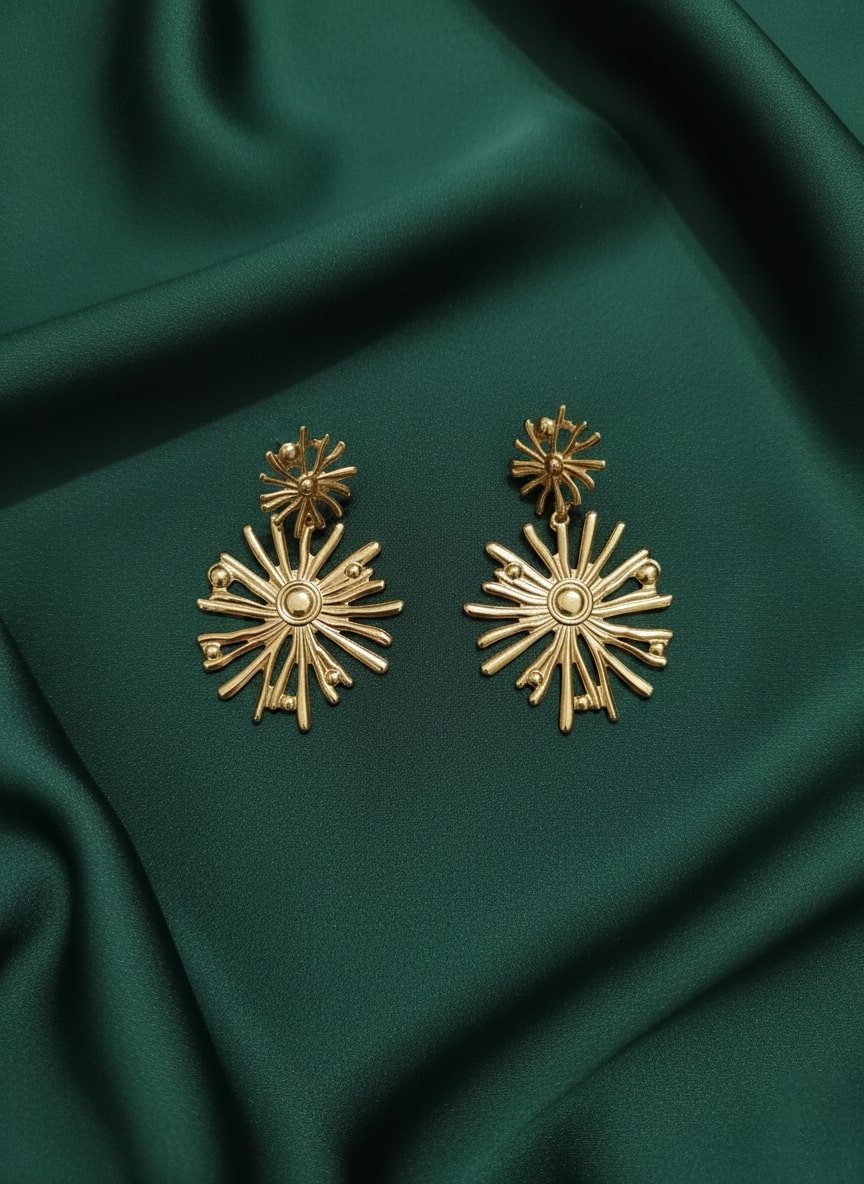 Trendy Antique Drop Earrings