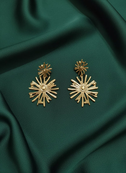 Trendy Antique Drop Earrings