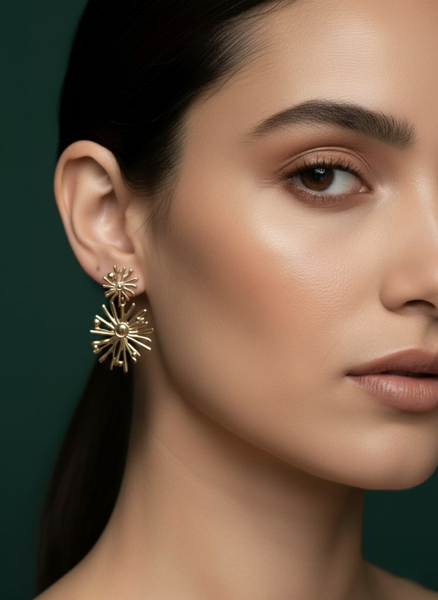 Trendy Antique Drop Earrings