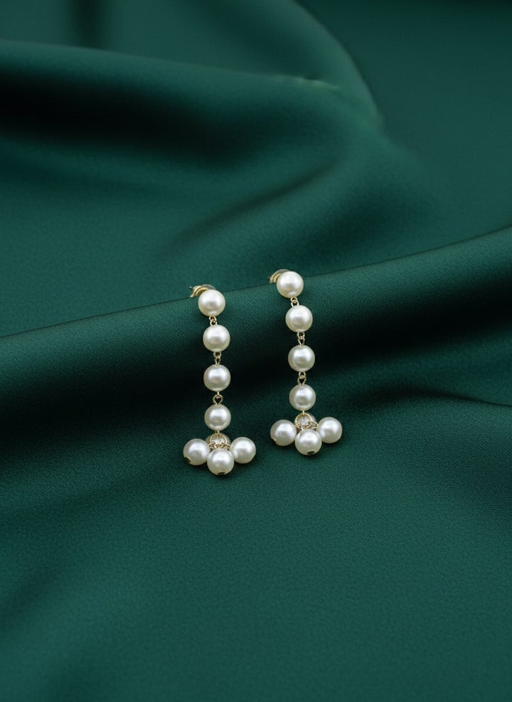Unique Pearls Drop Earrings