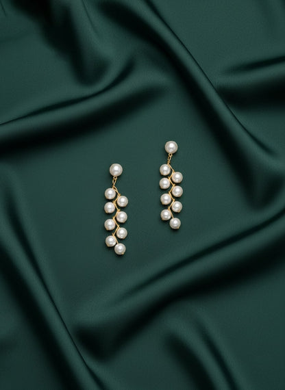 Unique Pearls Drop Earrings