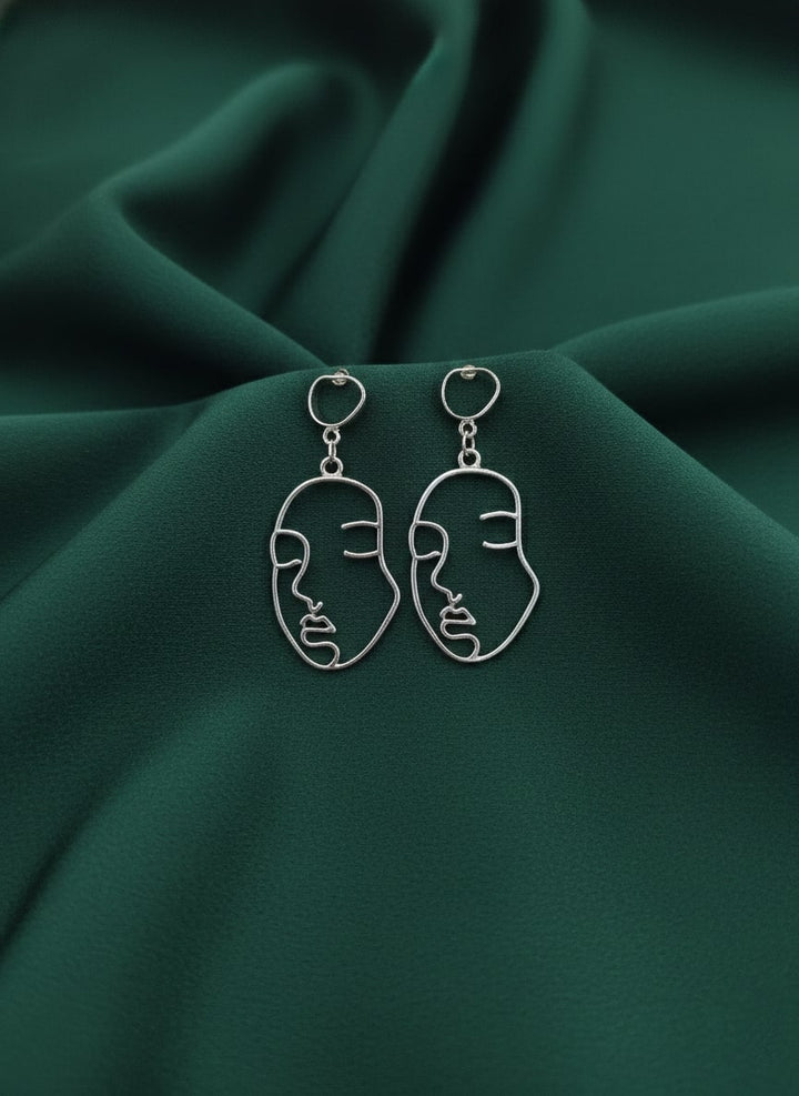 Antique Contemporary Drop Earrings