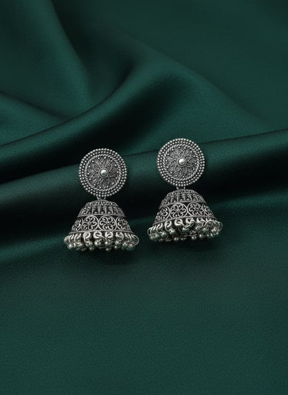 German Silver Jhumka Earring