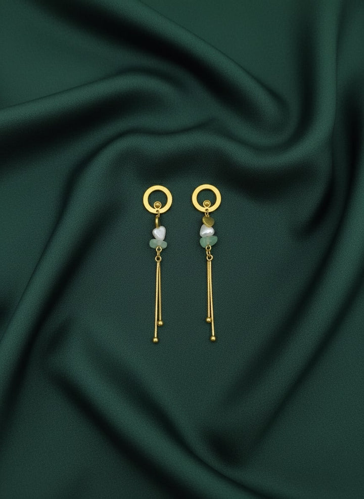 Gold Plated Threader Earrings