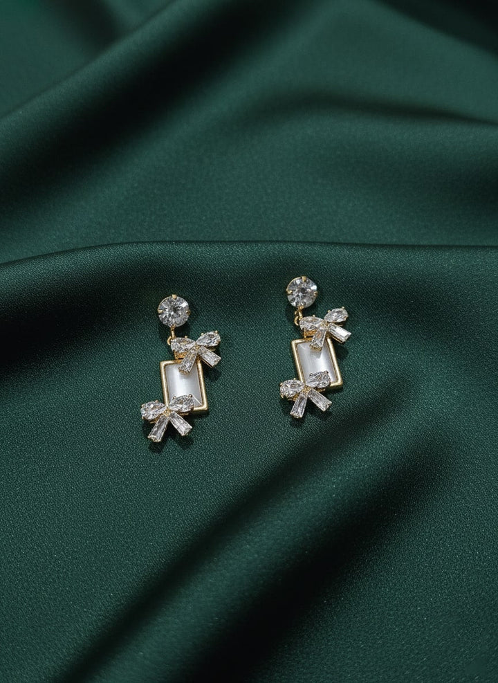 Fancy American diamond Drop Earring