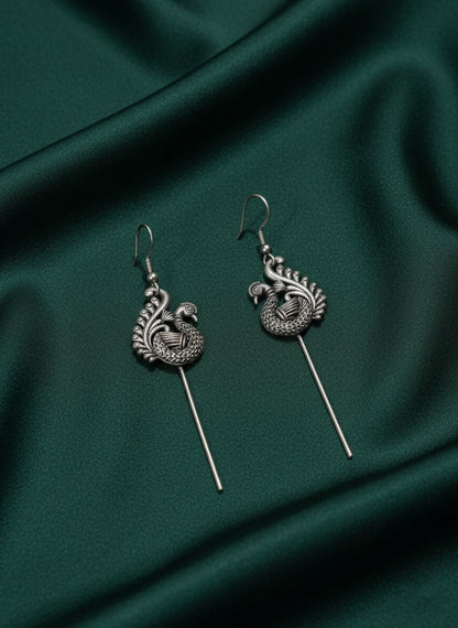 Beautiful Peacock design Ear Cuff