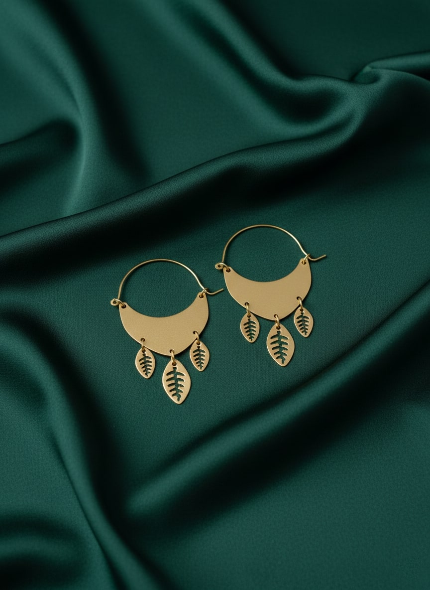 Beautiful Contemporary Style Hoops