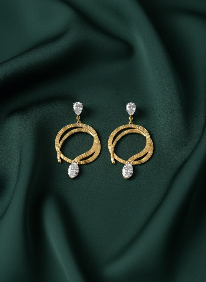 Classic Snake Shape Earrings