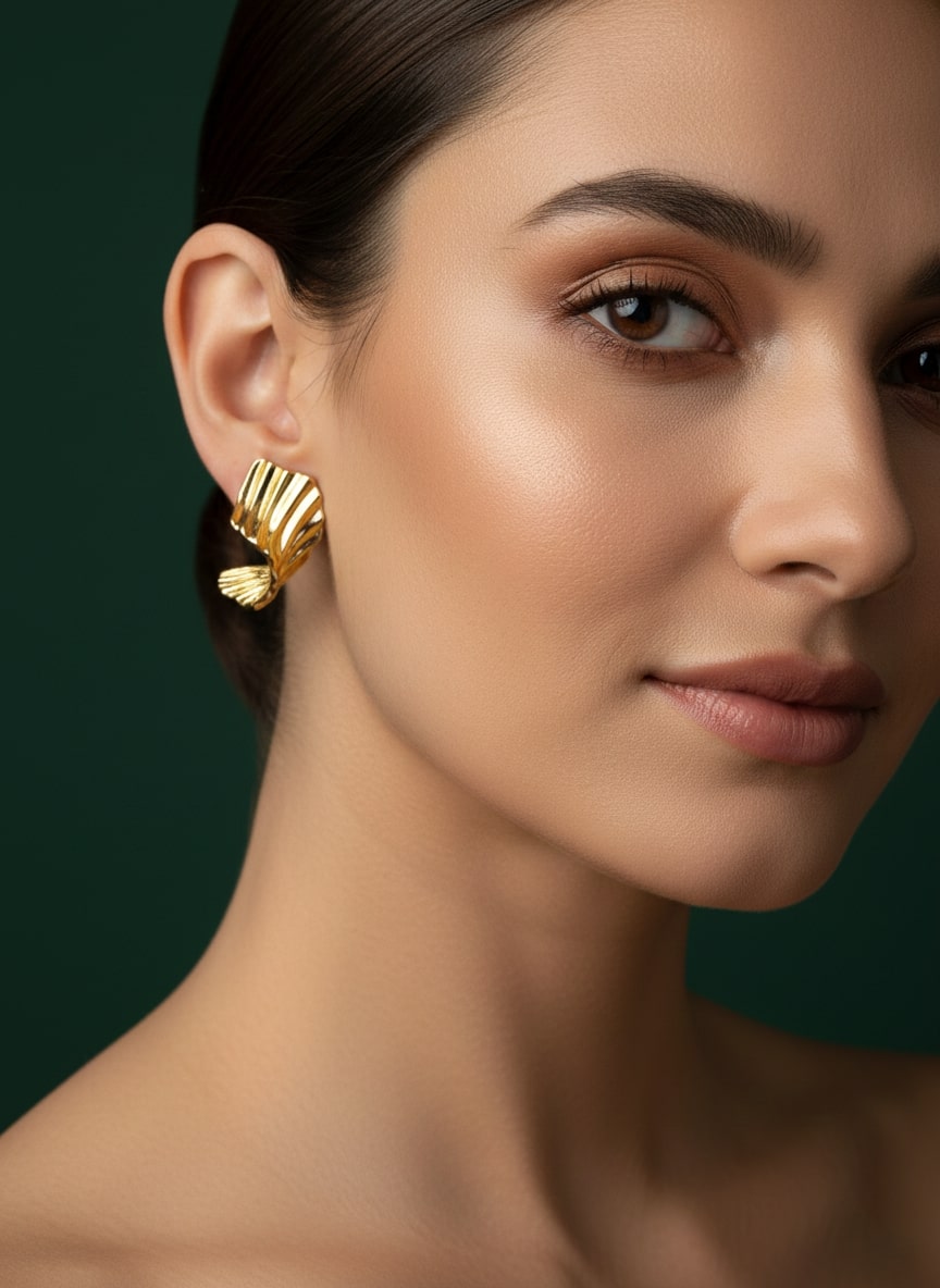 Antique Design Waterdrop Earrings