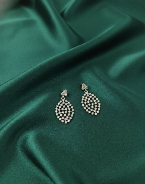 Artificial Beaded Drop Earrongs