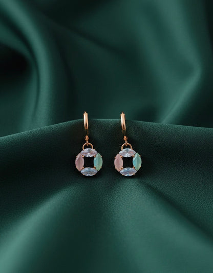 Beautiful Round Shaped Earrings