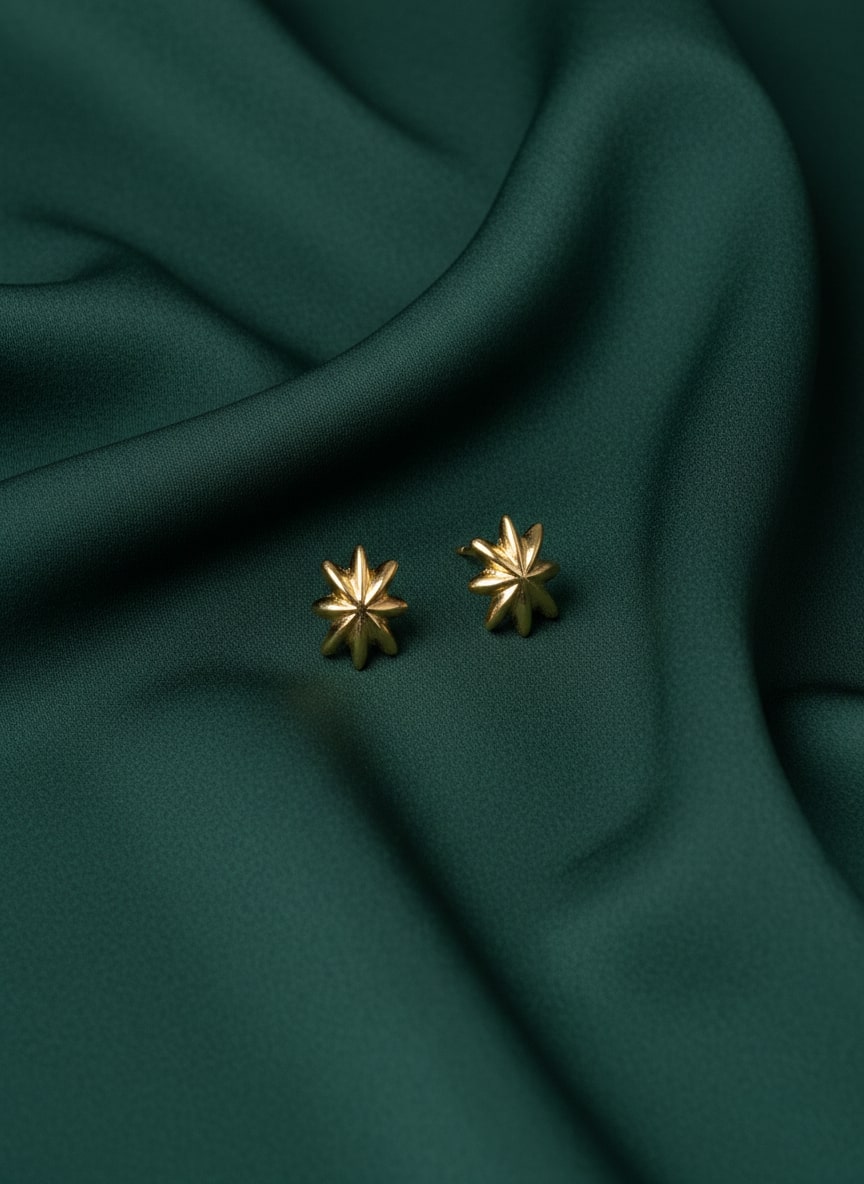 Stylish Star Shaped Studs