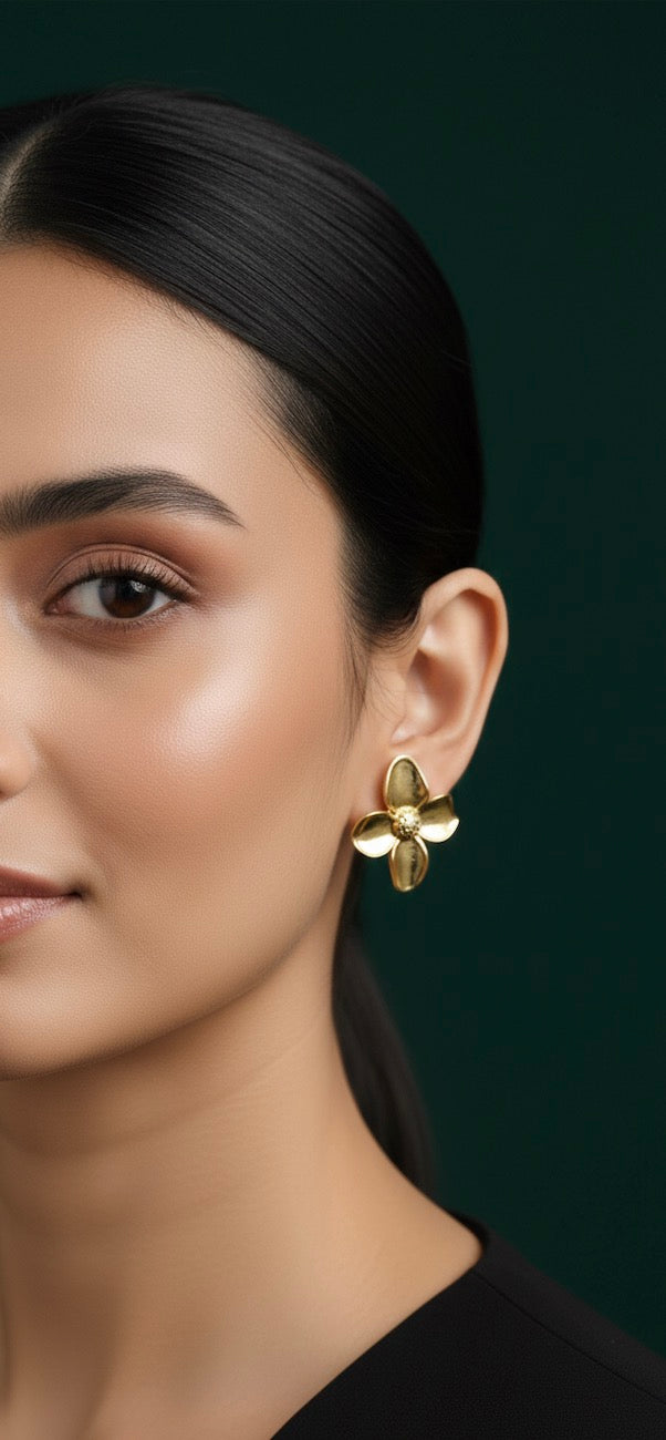 Beautiful Flower shaped Earrings