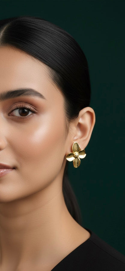 Beautiful Flower shaped Earrings