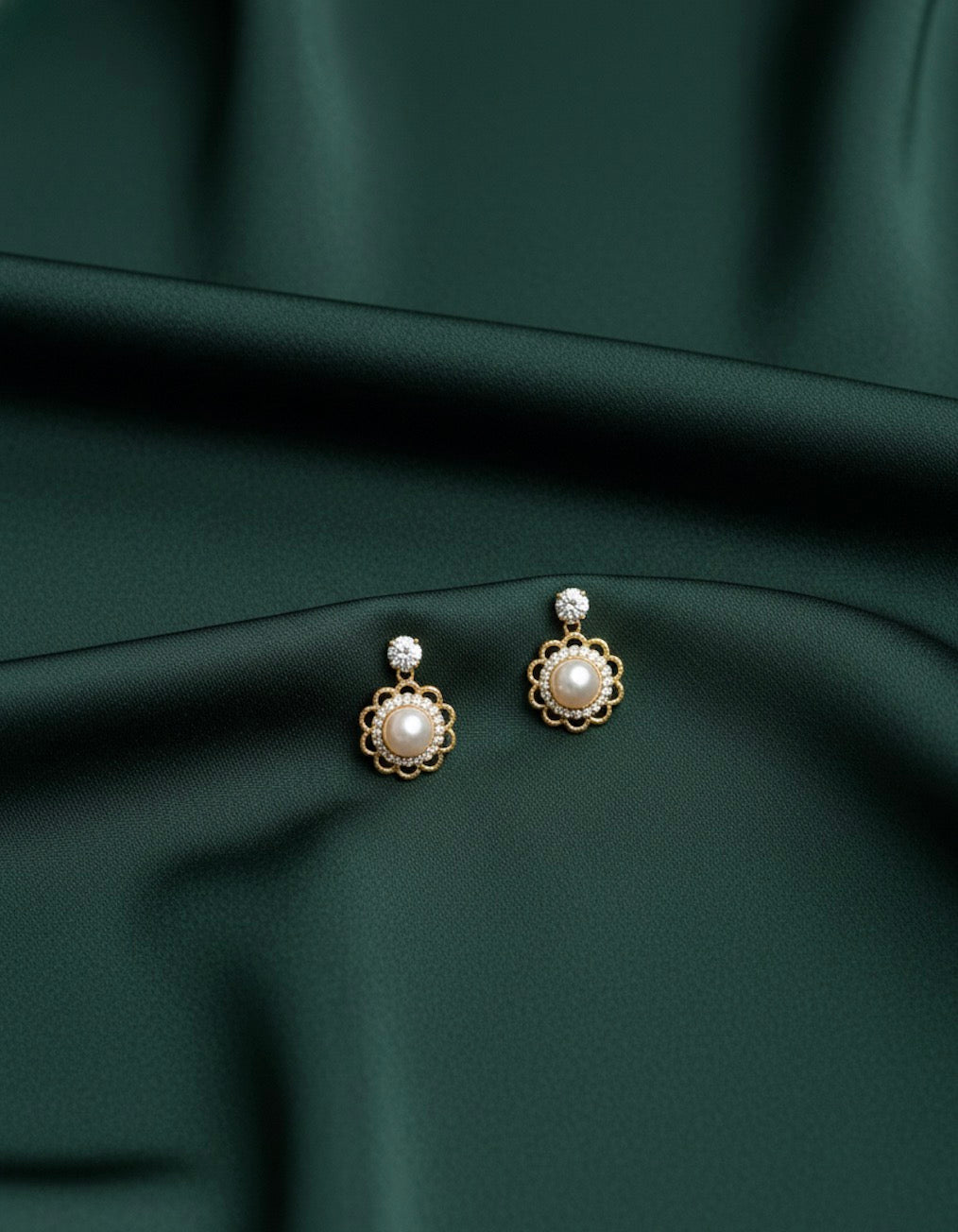Artificial Pearls Fancy Studs