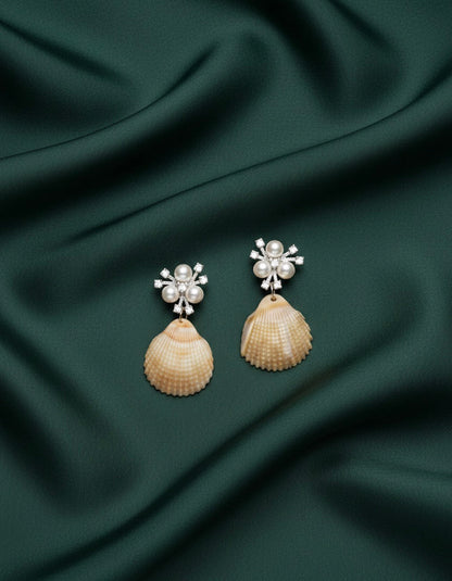 Beautiful Korean Seashell Earrings