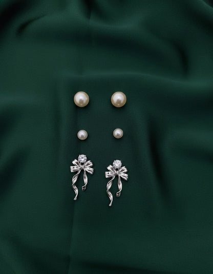 3 Different Beautiful Earrings Combo