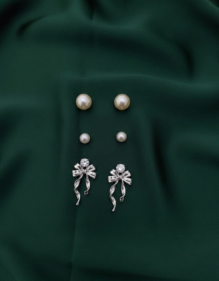 3 Different Beautiful Earrings Combo