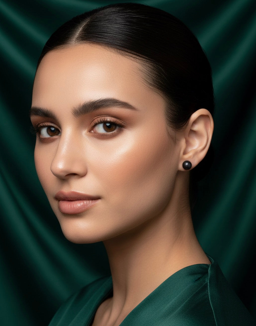 Two Mini Studs &amp; one Key Style Earrings