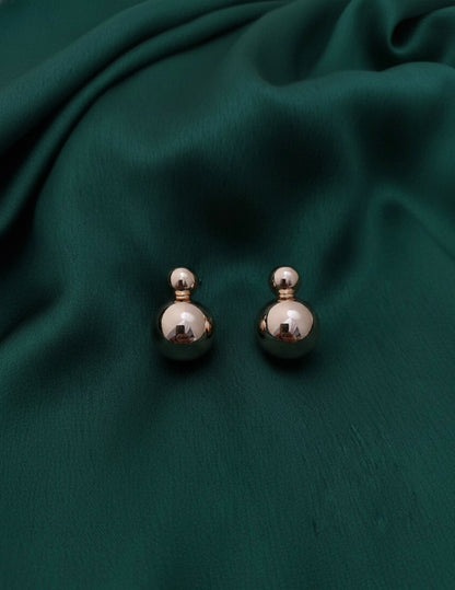 Rose Gold Korean Earrings