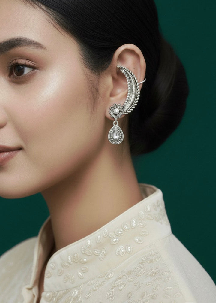 German silver Unique Design Ear Cuff