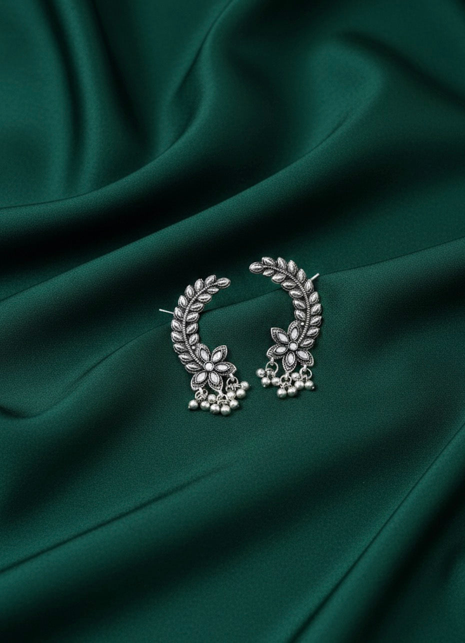 German silver Trendy Design Ear Cuff