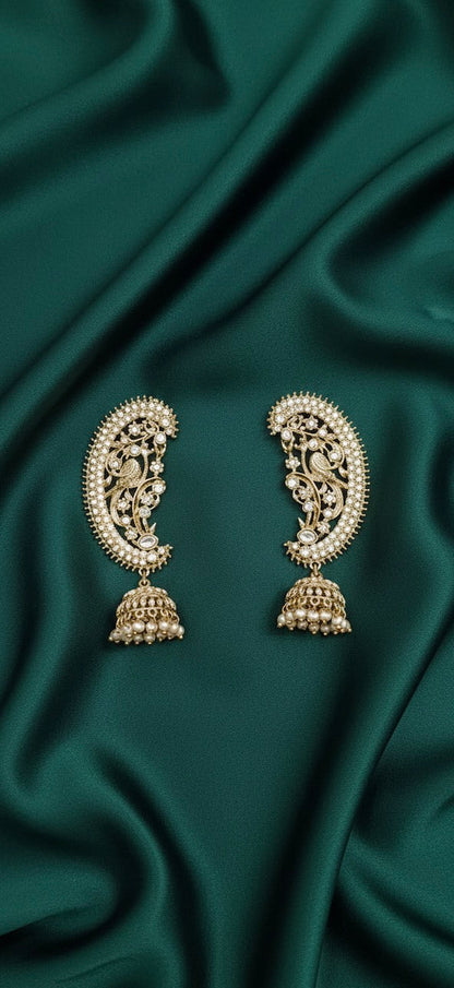 Gold plated Ethnic Look Ear Cuff Jhumki