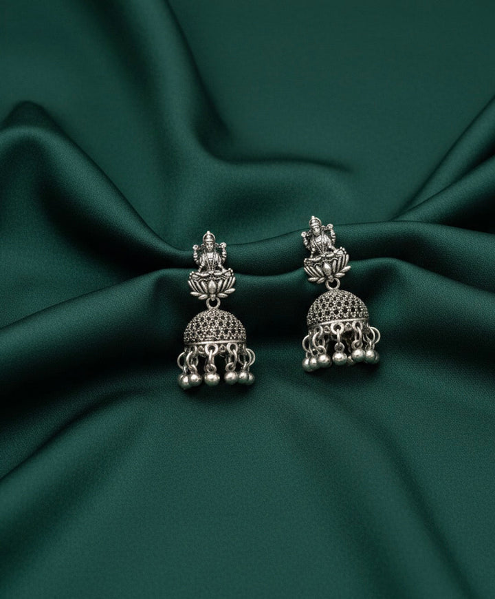 German Silver Indo-Western Jhumki