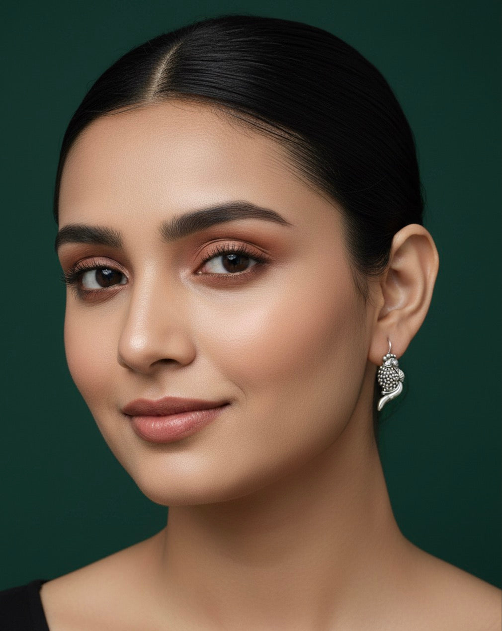 German Silver Antique design Earrings