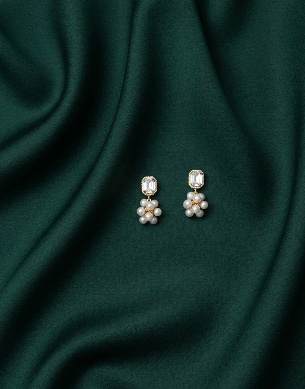 Artificial Beaded Earrings