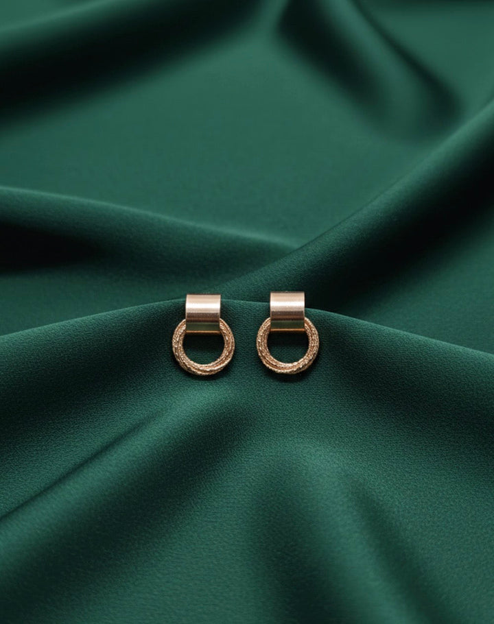 Women Gold Plated Hoops