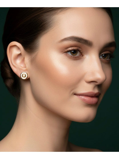 Korean Style Circular Studs
