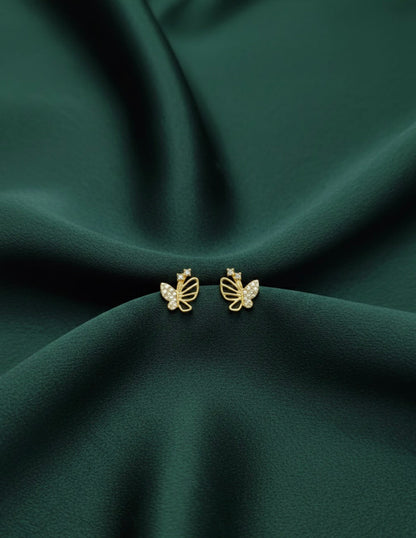 Fancy Mini Butterfly Studs