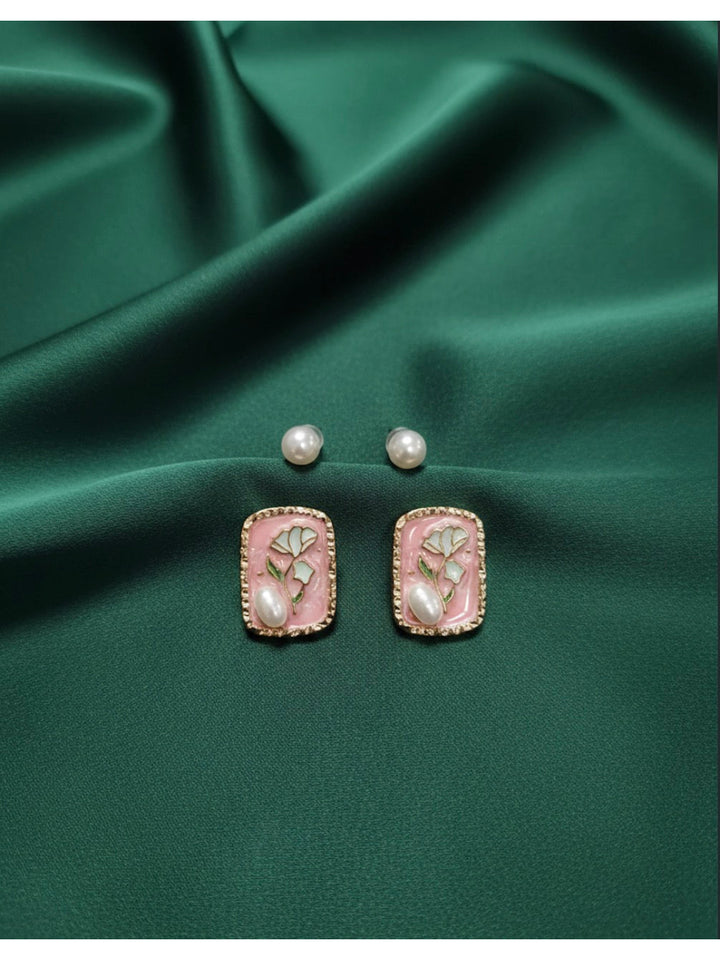 Trendy Pack of 2 Lightweight Mini Studs