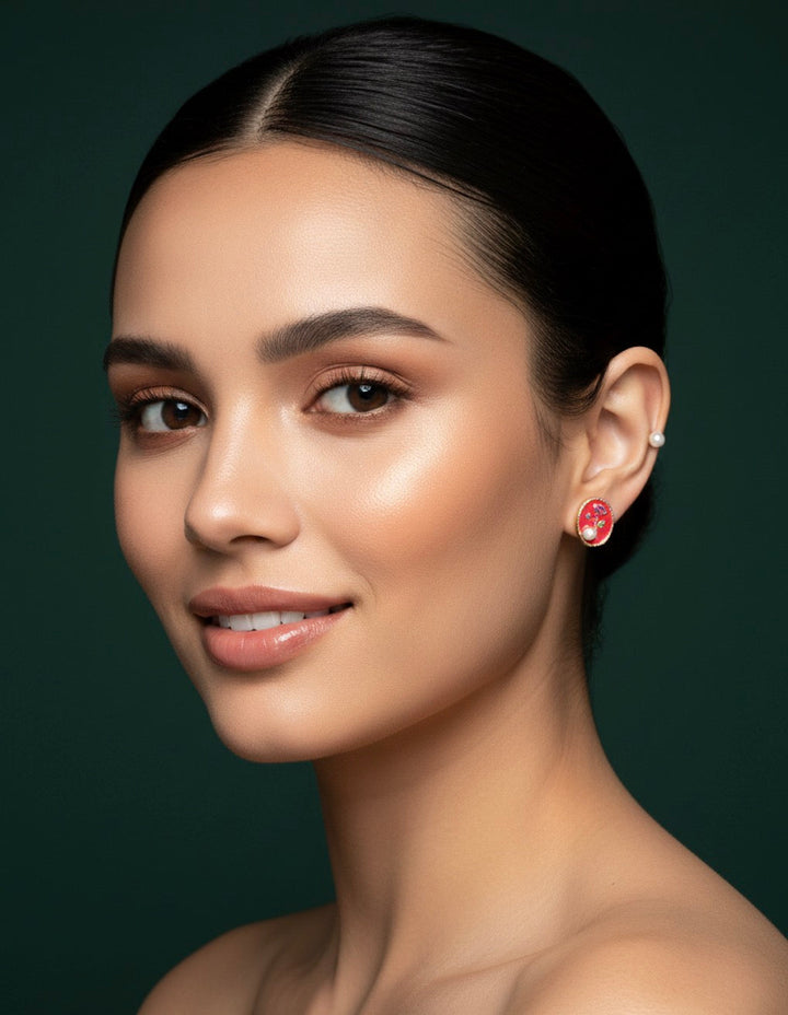 Trendy Pack of 2 Lightweight Mini Studs