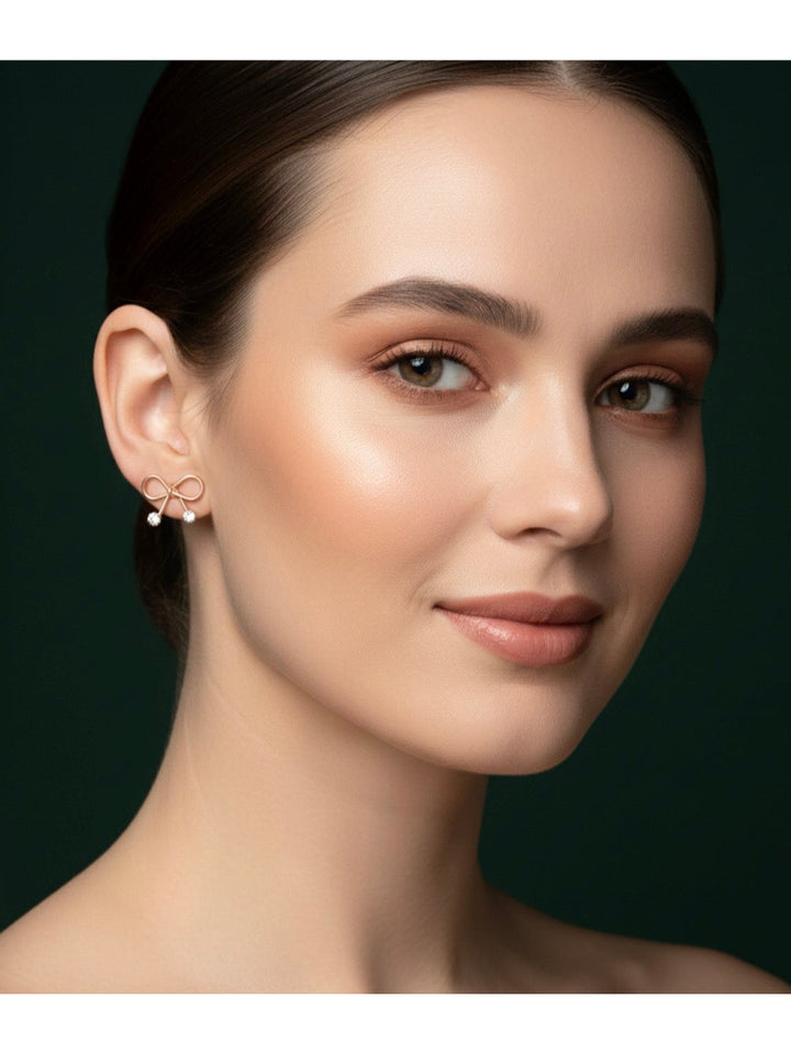 Fancy Bow Studs