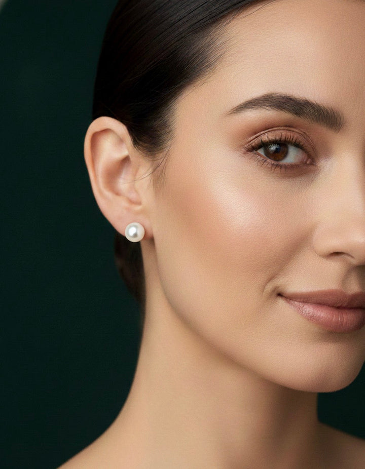 Pearl &amp; Bow Mini Studs combo