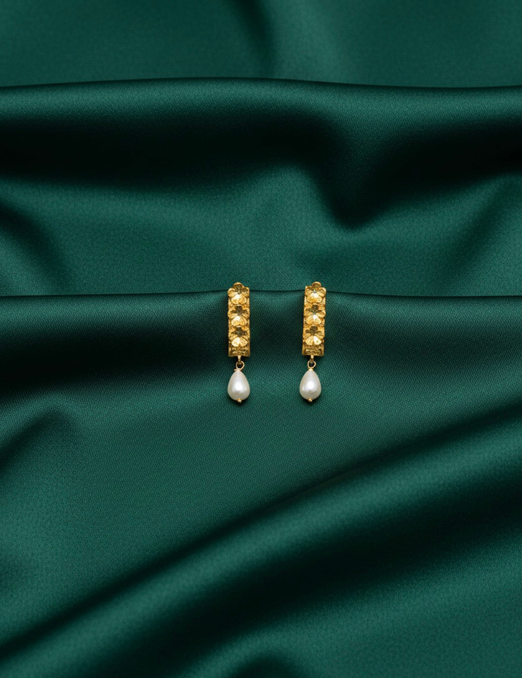 Golden Drop Earrings