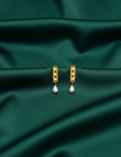 Golden Drop Earrings