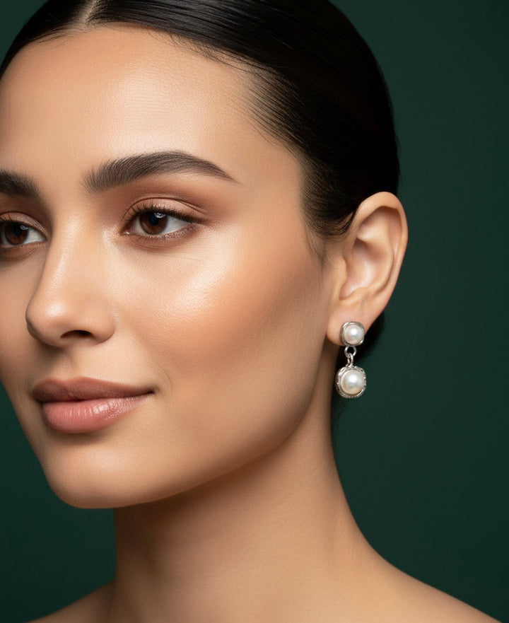 Pearl drop Earrings