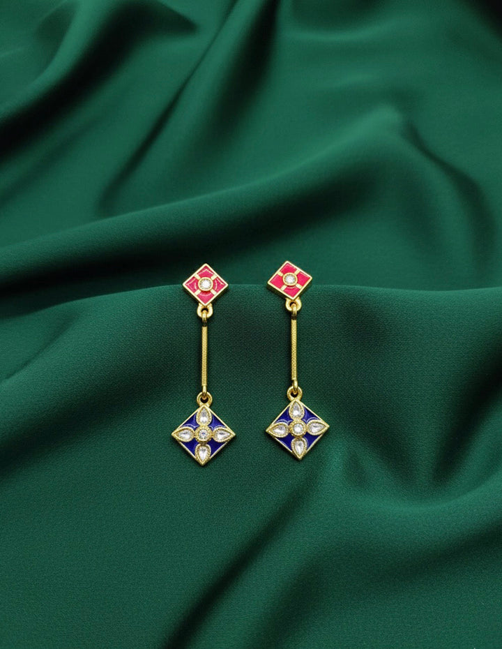 Gold Plated Tessals Earrings