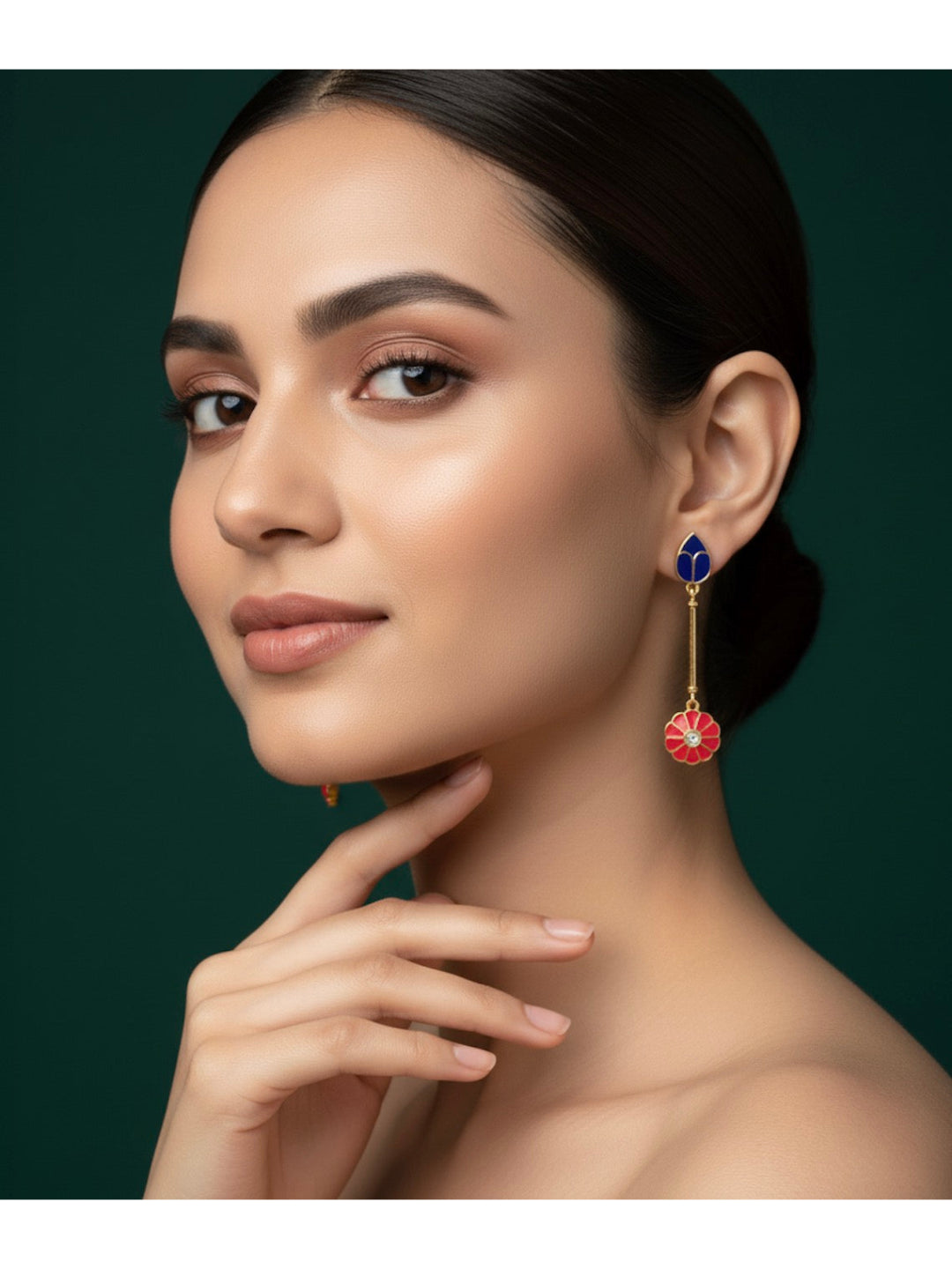 Gold Plated Tessals Earrings