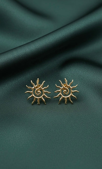 Beautiful Sun Shaped Studs