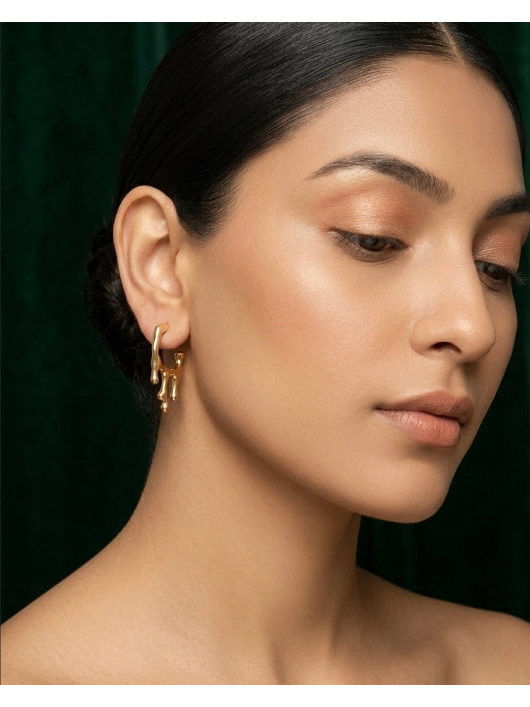 Gold Plated Koren Style Earrings