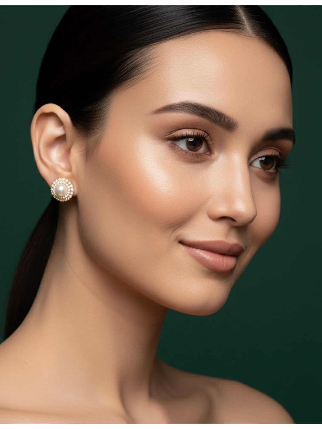 Fancy Pearl &amp; Beaded Mini Studs