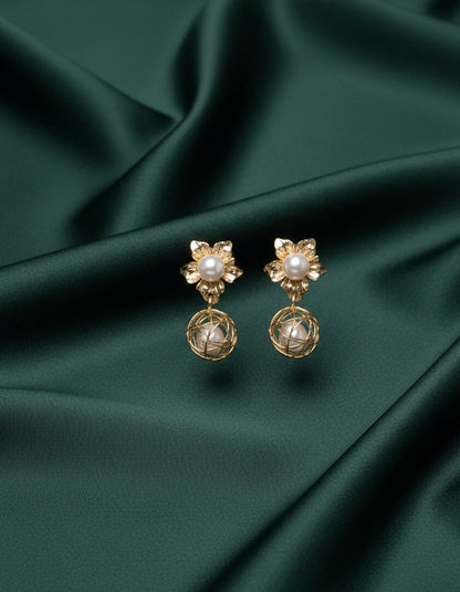 Gold Plated Fancy Earrings