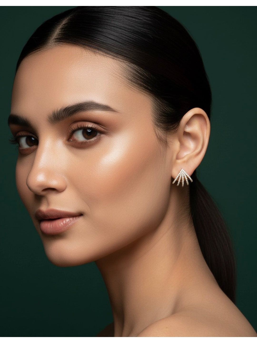 Gold Plated Fancy Studs
