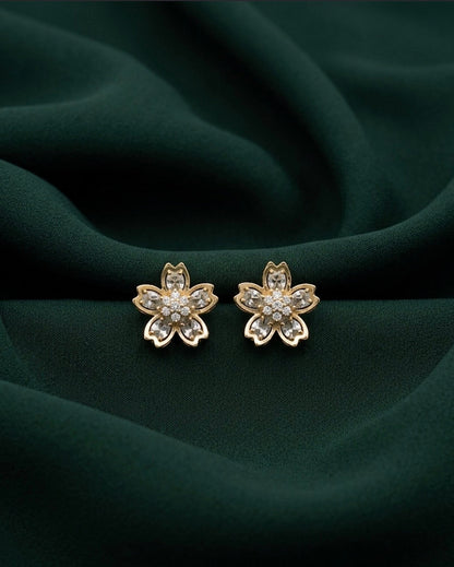 Artificial Beaded Flower Studs